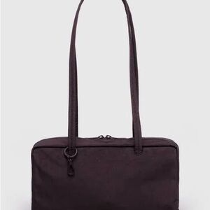 Baggu chocolate plum bowler regular size NWT